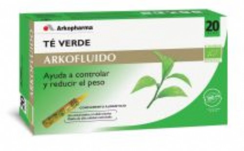 TE VERDE AMPOLLAS (20 VIALES)