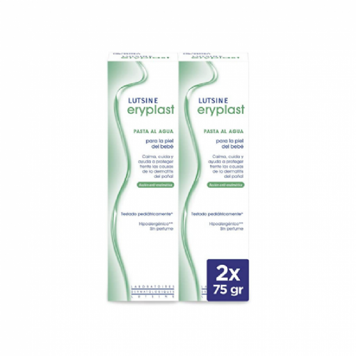 Eryplast pasta al agua  2 envases 75 g