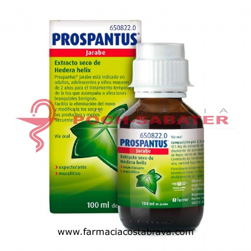 PROSPANTUS JARABE , 1 frasco de 100 ml