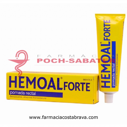 HEMOAL FORTE POMADA RECTAL, 1 tubo de 50 g