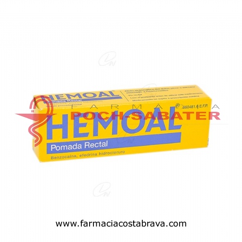 HEMOAL POMADA RECTAL, 1 tubo de 30 g