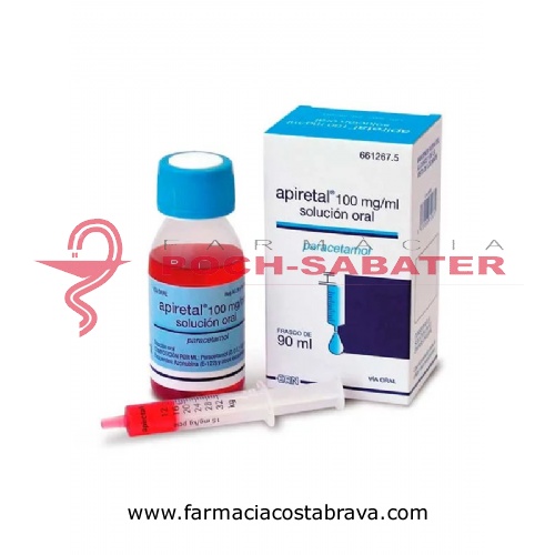 APIRETAL 100 mg/ml SOLUCION ORAL, 1 frasco de 90 ml