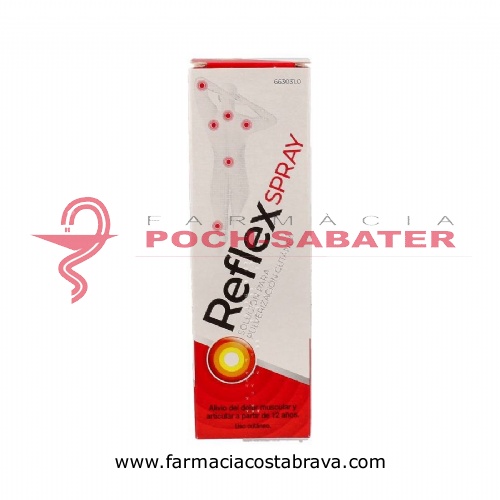 REFLEX SPRAY SOLUCIÓN PARA PULVERIZACIÓN CUTÁNEA, 1 frasco de 130 ml