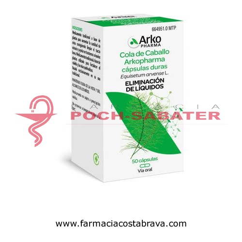 COLA DE CABALLO ARKOPHARMA cápsulas duras , 50 cápsulas