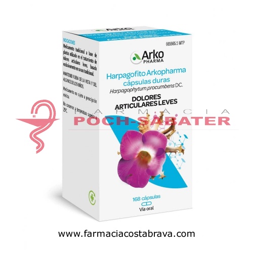 HARPAGOFITO ARKOPHARMA CÁPSULAS DURAS , 168 cápsulas