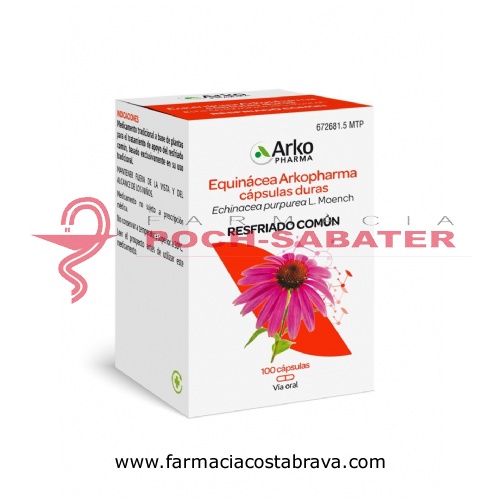 EQUINACEA ARKOPHARMA cápsulas duras , 100 cápsulas