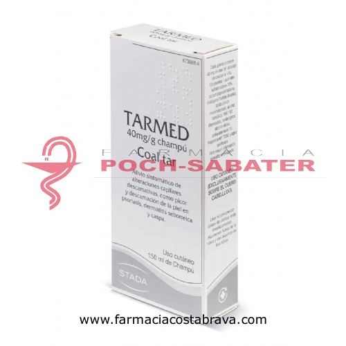 TARMED 40 MG/G CHAMPÚ , 1 frasco de 150 ml