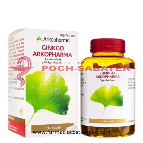 GINKGO ARKOPHARMA cápsulas duras , 200 cápsulas