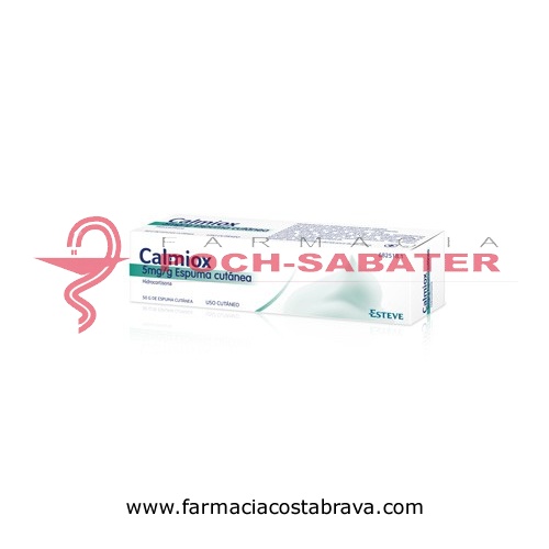 CALMIOX 5 mg/g ESPUMA CUTANEA, 1 envase a presión de 50 g
