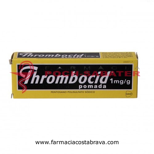 THROMBOCID 1mg/g POMADA, 1 tubo de 60 g