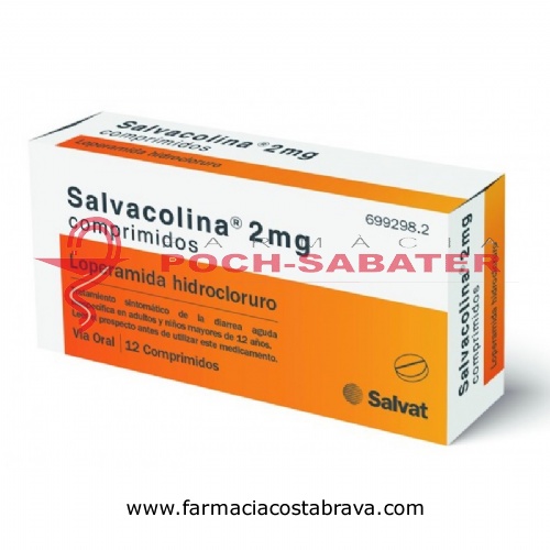 SALVACOLINA 2 mg COMPRIMIDOS , 12 comprimidos