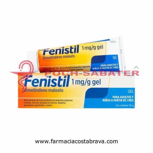 FENISTIL 1 mg/g GEL , 1 tubo de 50 g