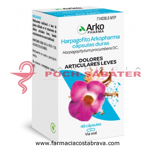 HARPAGOFITO ARKOPHARMA CÁPSULAS DURAS,48 cápsulas