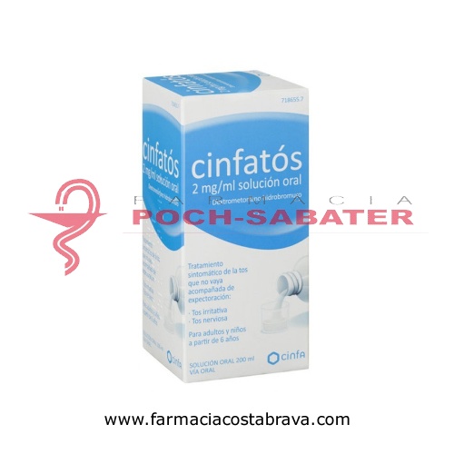 CINFATOS 2 mg/ ml SOLUCION ORAL,1 frasco de 200 ml (PET)