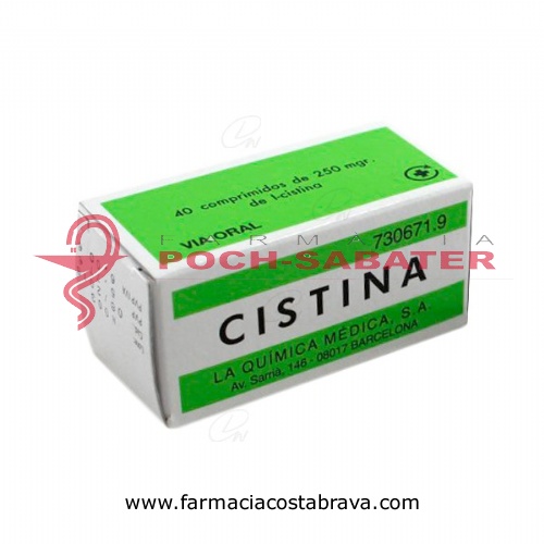 CISTINA 250 mg COMPRIMIDOS , 40 comprimidos