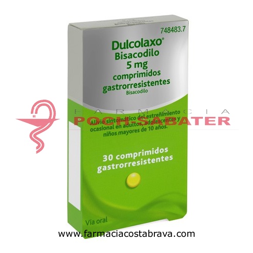 DULCOLAX BISACODILO 5 MG COMPRIMIDOS GASTRORRESISTENTES, 30 comprimidos