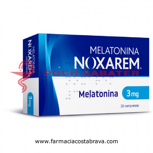 MELATONINA NOXAREM 3 MG COMPRIMIDOS, 10 comprimidos