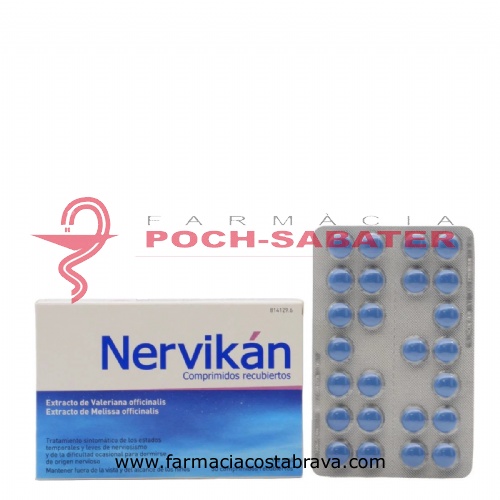 NERVIKAN COMPRIMIDOS RECUBIERTOS, 50 comprimidos
