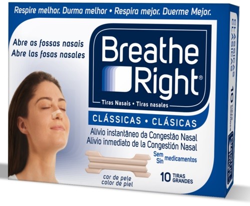 BREATHE RIGHT - TIRA ADH NASAL (T- PEQ-MED 10 U)