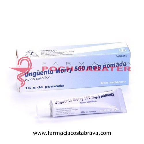 UNGÜENTO MORRY 500 mg/g POMADA, 1 tubo de 15 g