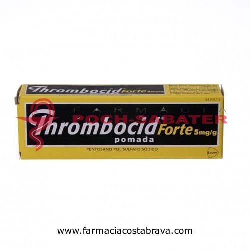 THROMBOCID FORTE 5 mg/g POMADA , 1 tubo de 60 g