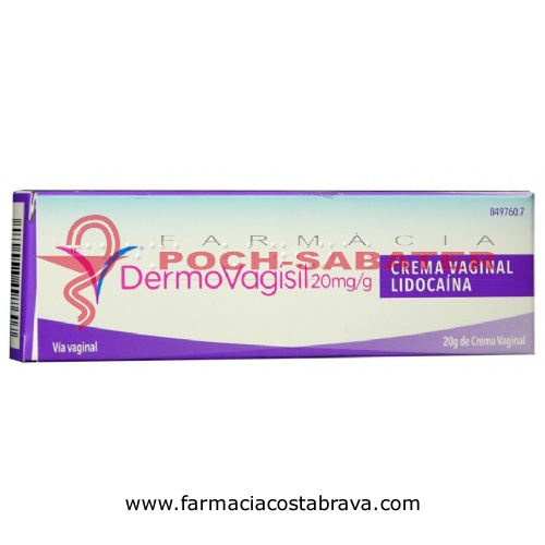DERMOVAGISIL 20mg/g CREMA VAGINAL , 1 tubo de 20 g
