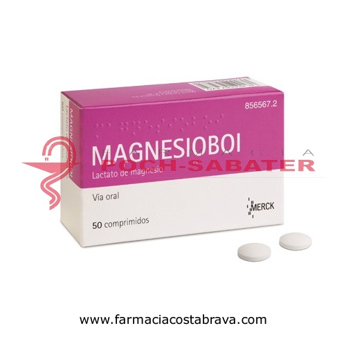 MAGNESIOBOI 48,62 mg COMPRIMIDOS, 50 comprimidos