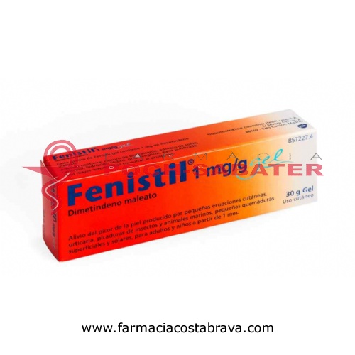 FENISTIL 1 mg/g GEL , 1 tubo de 30 g