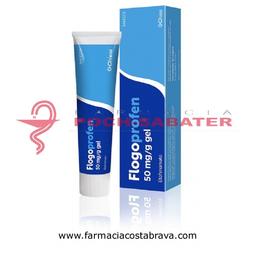 FLOGOPROFEN  50 mg/g Gel , 1 tubo de 60 g