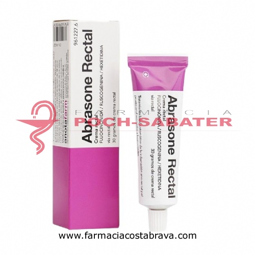 ABRASONE RECTAL, CREMA RECTAL  , 1 tubo de 30 g