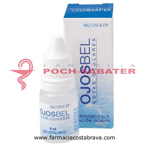 OJOSBEL GOTAS OCULARES, 0,30 mg/0,08 ml Colirio en solución , 1 frasco de 8 ml