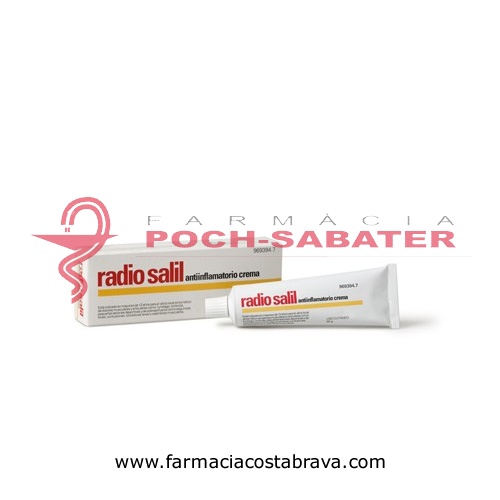 RADIO SALIL ANTIINFLAMATORIO CREMA , 1 tubo de 60 g