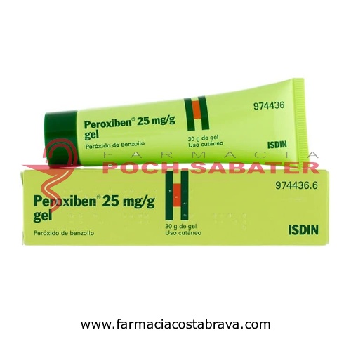 PEROXIBEN  25 mg/g GEL, 1 tubo de 30 g