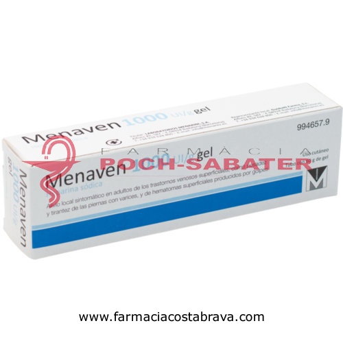 MENAVEN 1000 UI/G GEL , 1 tubo de 60 g