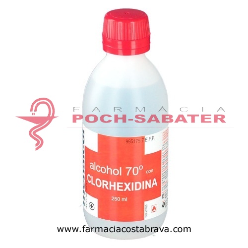 MENALCOL REFORZADO 70º SOLUCIÓN CUTÁNEA, 1 frasco transparente de polietileno de 250 ml