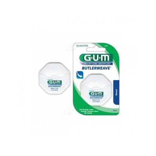 Gum-1155 - seda dental con cera (54,8 m)