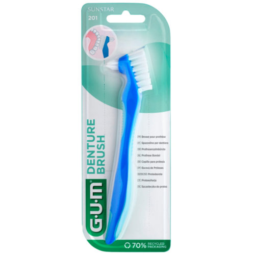 Cepillo dental protesis gum- 201 1 unidad - gum- 201