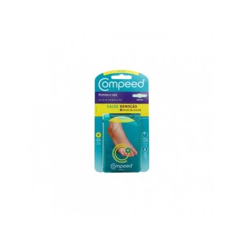 Compeed callos activos - hidrocoloide (6 apositos medianos)