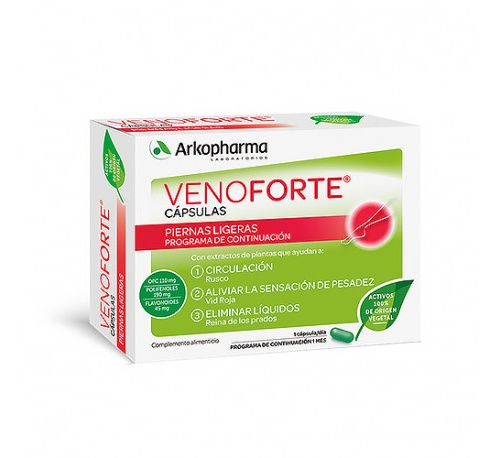 Venoforte piernas ligeras (30 capsulas)