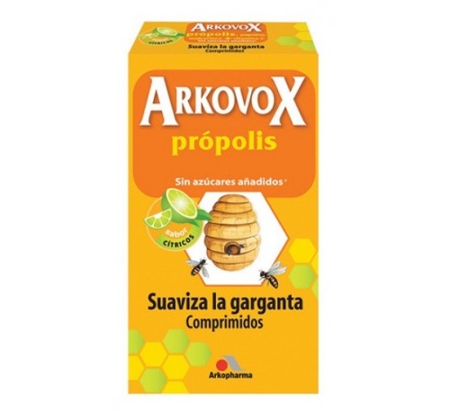 Arkovox propolis + vitamina c comp masticables (24 comp sabor citricos)