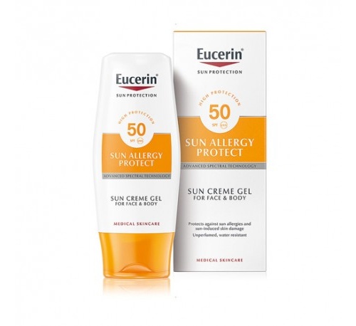 Eucerin sun protection 50 sun allergy protect (150 ml gel crema)