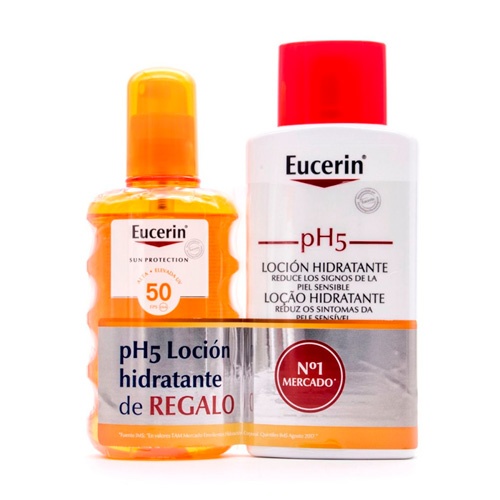 Eucerin sun protection 50 spray transparente - sensitive protect (200 ml)