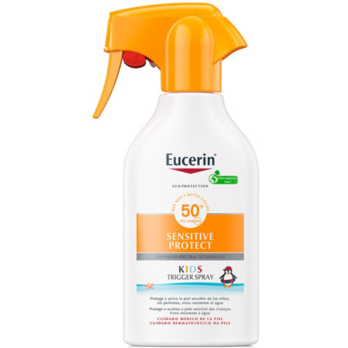 Eucerin sun protection 50+ spray infantil sensitive protect 1 envase 250 ml - sensitive protect