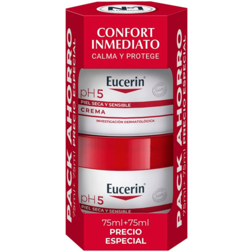 Eucerin pack ph5 crema sensible 75 +75ml