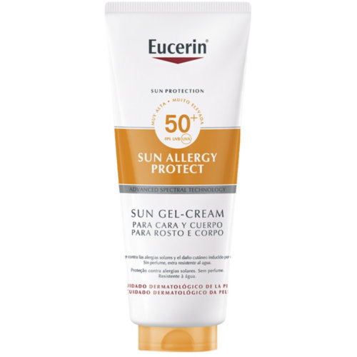 Eucerin sun protection 50+ sun allergy protect sun gel-cream  1 envase 150 ml