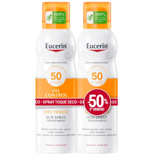 Eucerin duplo spray trans dry touc 50+(50%2ªu)