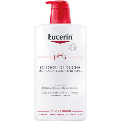 Oleogel de ducha - eucerin piel sensible ph-5 (1 envase 1 l)