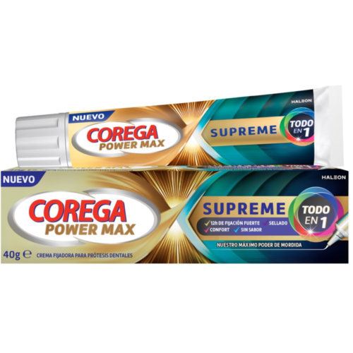Corega power max supreme todo en 1 1 tubo 40 g