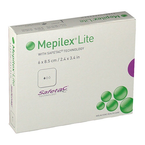 Mepilex lite - aposito esteril (6 x 8,5 cm 1 u)