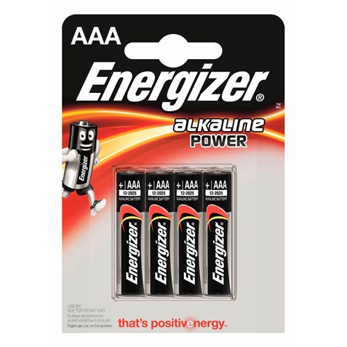 Pilas energizer alkaline (aaa) lr03